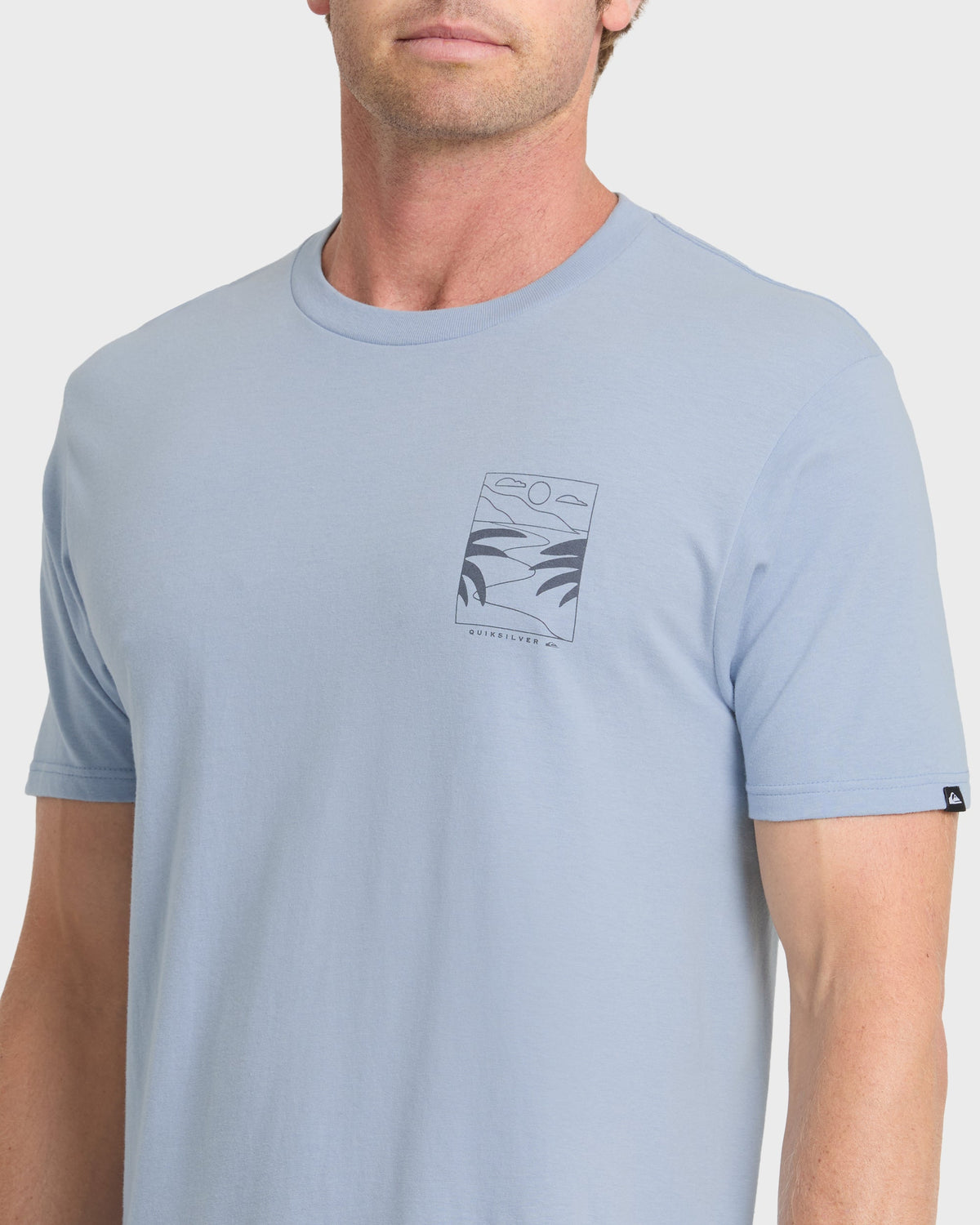 Quick Silver Ca PCH Cruisin T-Shirt - Ashley Blue