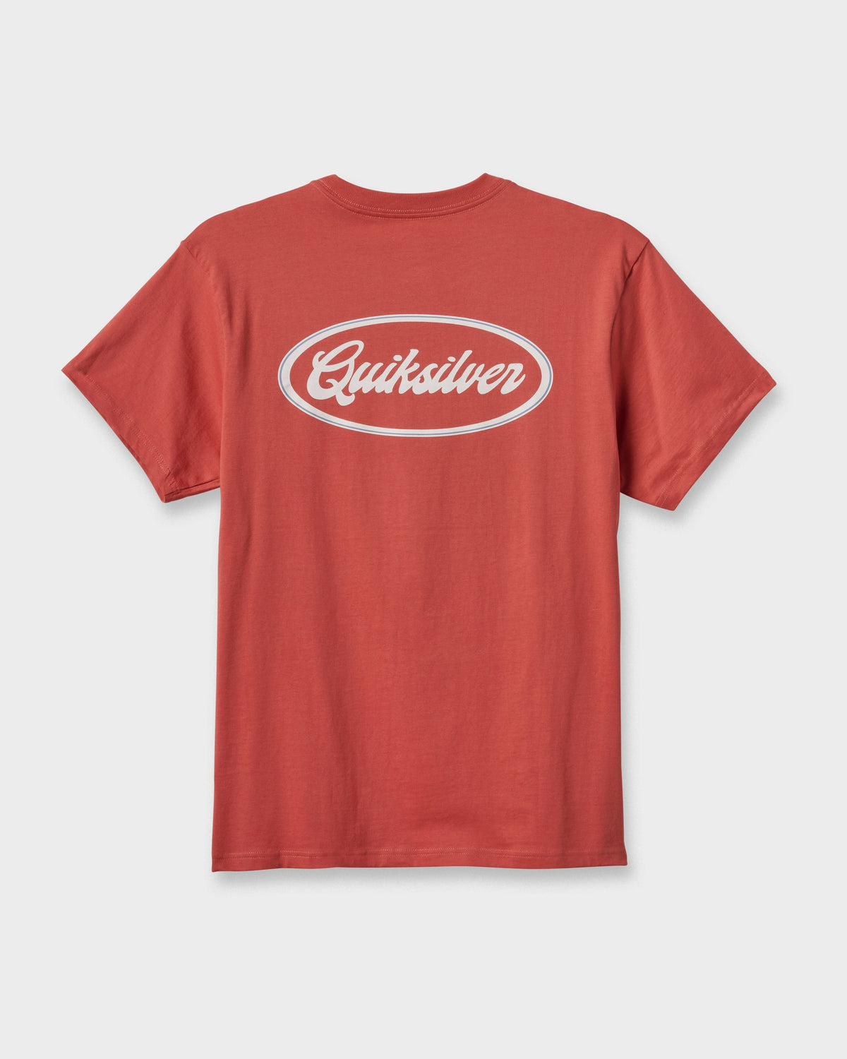Quick Silver Mechanics Script Classic T-shirt - Mineral Red