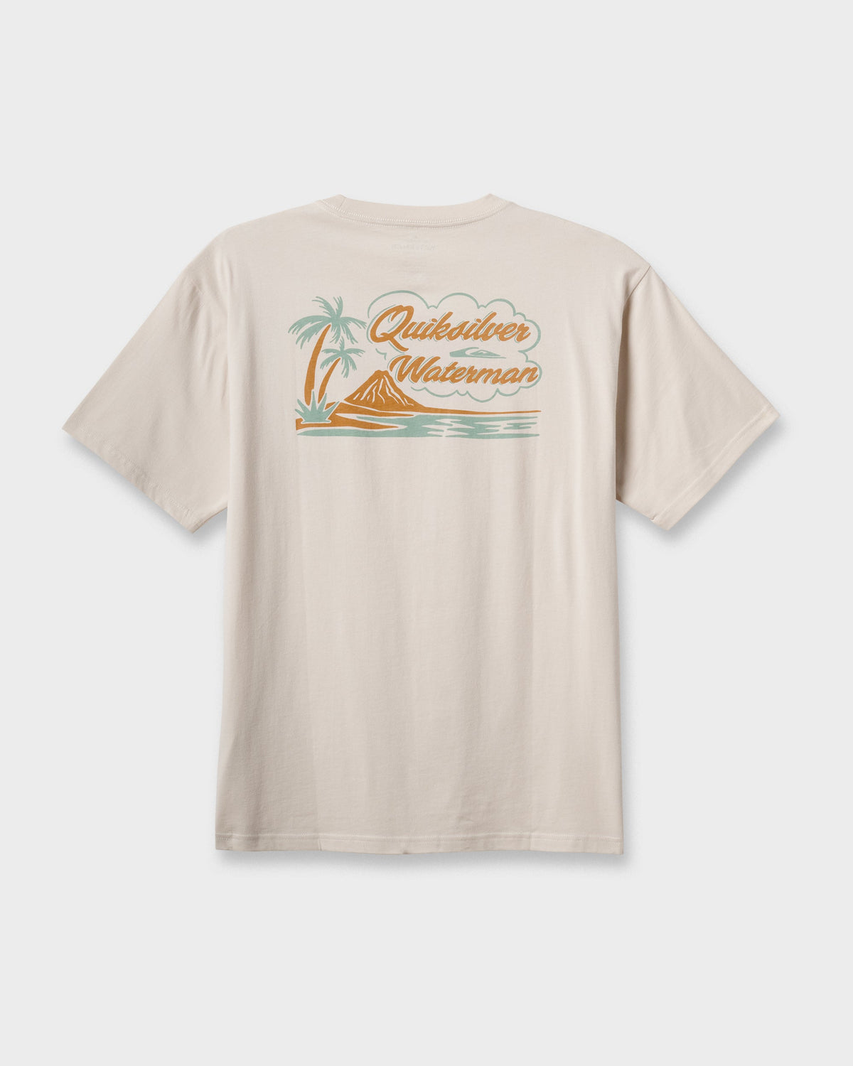 Quick Silver Waterman Tropic Island Classic T-shirt - Moonbeam