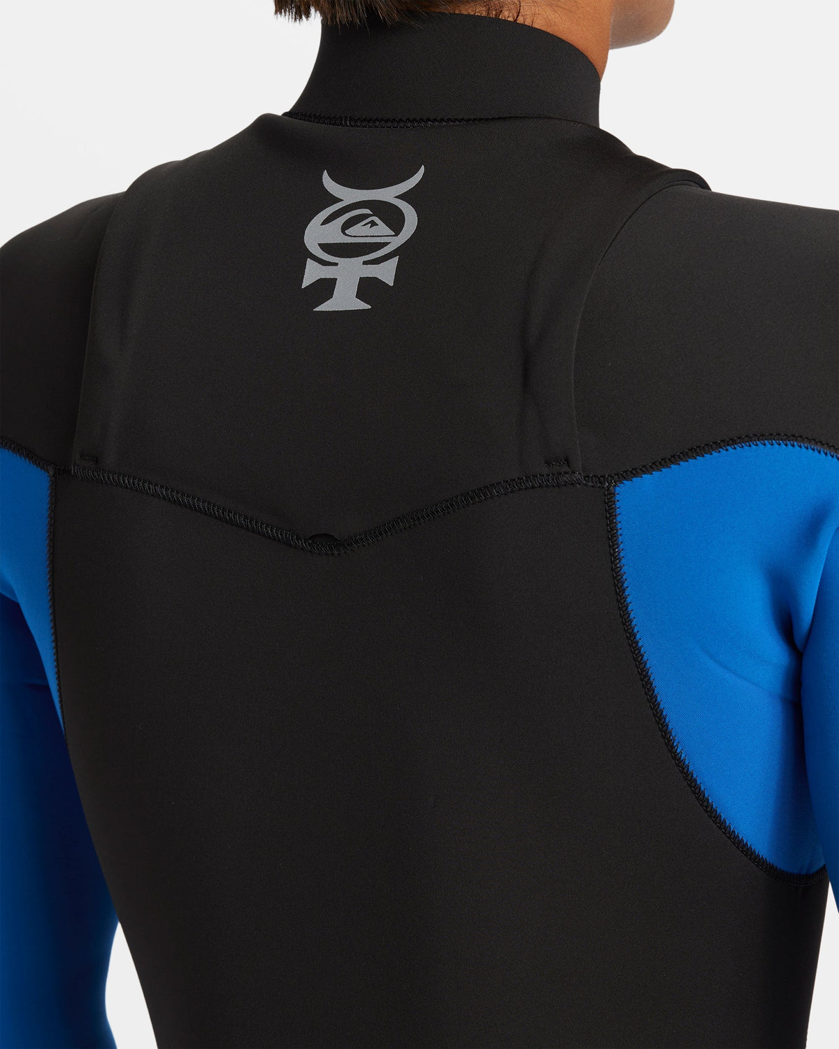 Quick Silver 4/3mm Mercury Chest Zip GBS Wetsuit - Olympian Blue