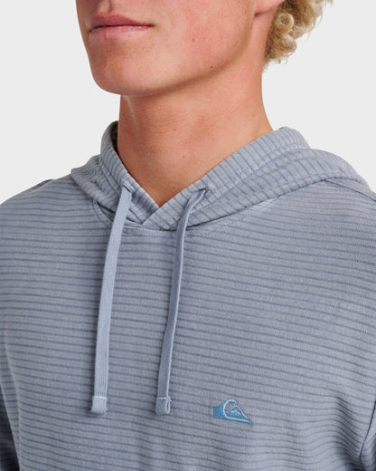 Quick Silver Alamitos Long Sleeve Hooded Top - China Blue