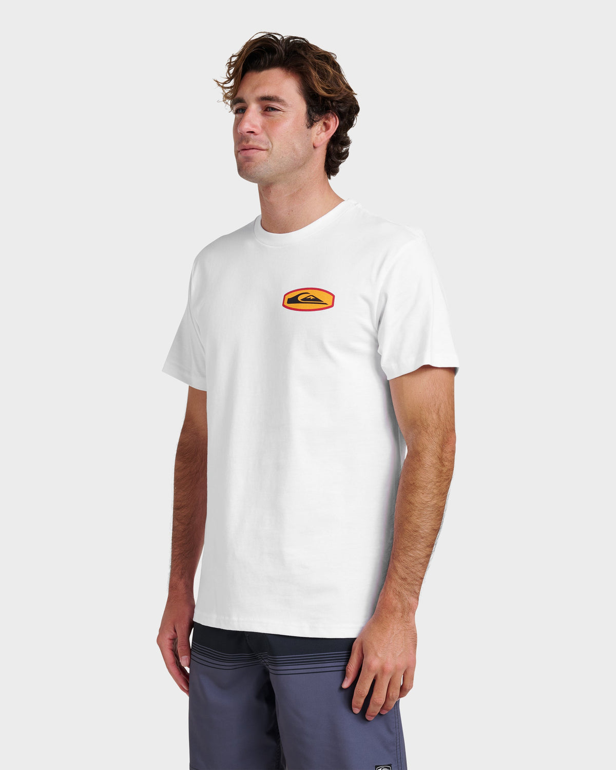 Quick Silver Stadium Emblem Classic T-shirt - White