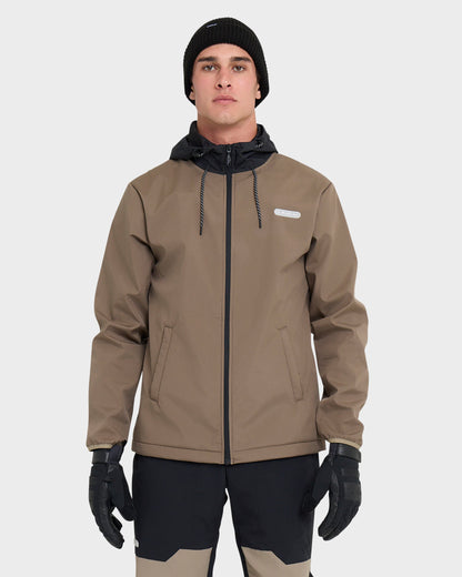 Quick Silver High Altitude Soft Shell Snow Jacket - Fallen Rock