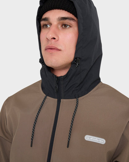 Quick Silver High Altitude Soft Shell Snow Jacket - Fallen Rock
