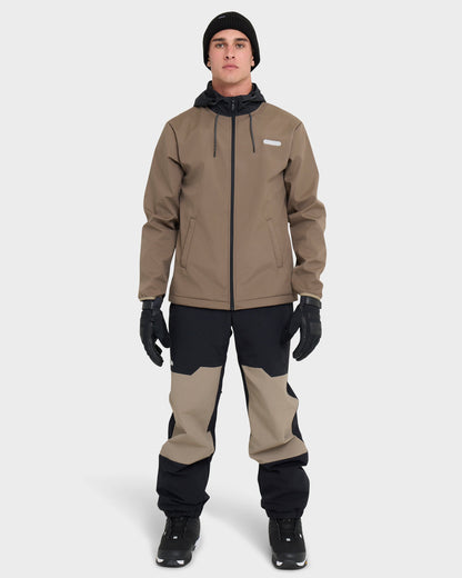 Quick Silver High Altitude Soft Shell Snow Jacket - Fallen Rock