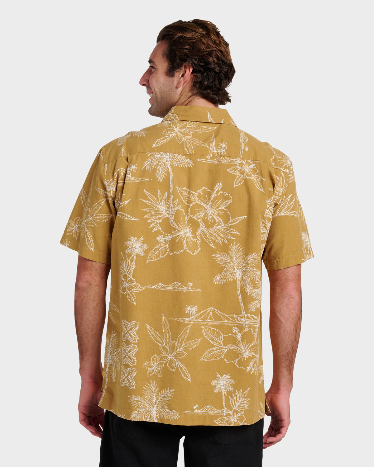 Quick Silver Waterman Scenic Drive Shirt - Wood Thrush