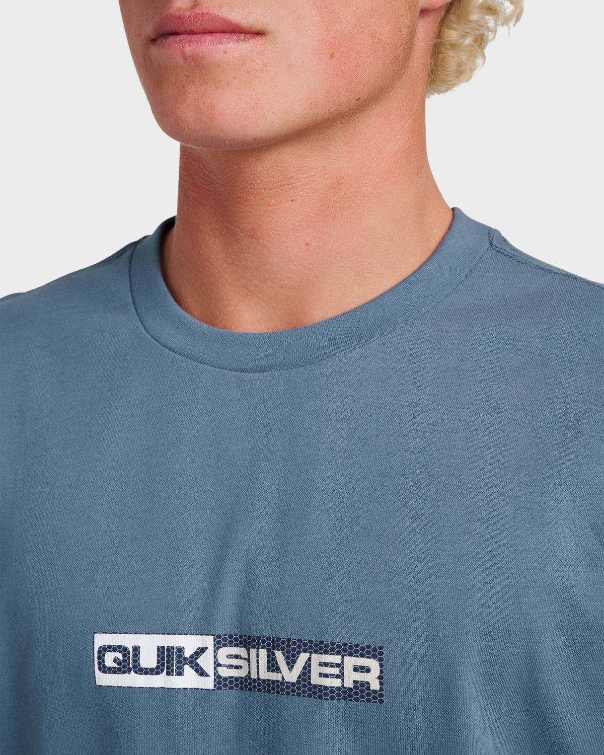 Quick Silver Saturn Tech Heavy Weight T-shirt - China Blue