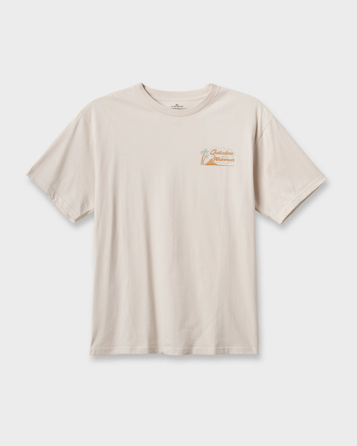 Quick Silver Waterman Tropic Island Classic T-shirt - Moonbeam