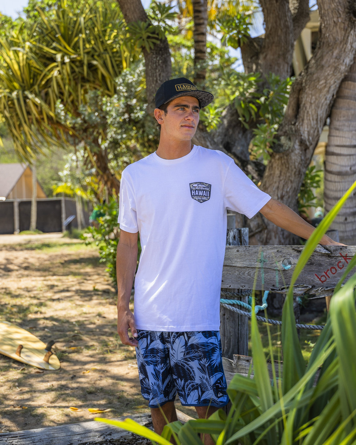 Quick Silver Hi Shield Classic T-shirt - White
