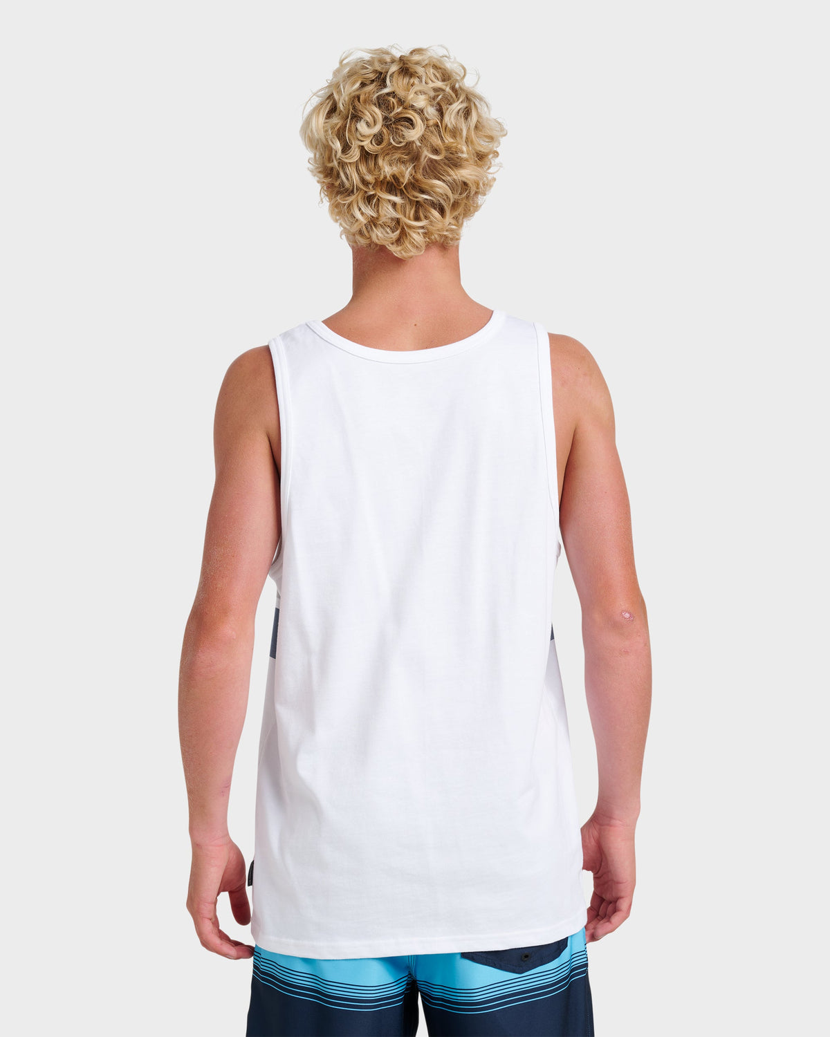 Quick Silver Og Stripe Tank - White