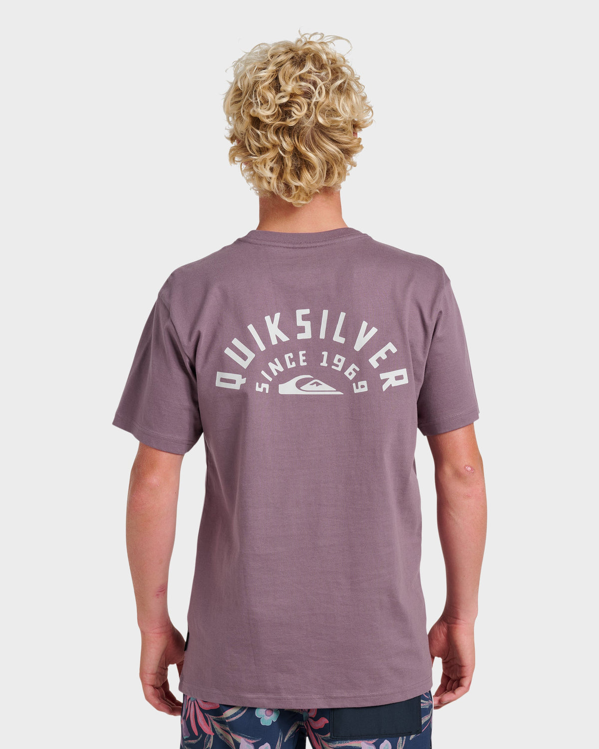 Quick Silver Sunrise Arch Classic T-shirt - Vintage Violet