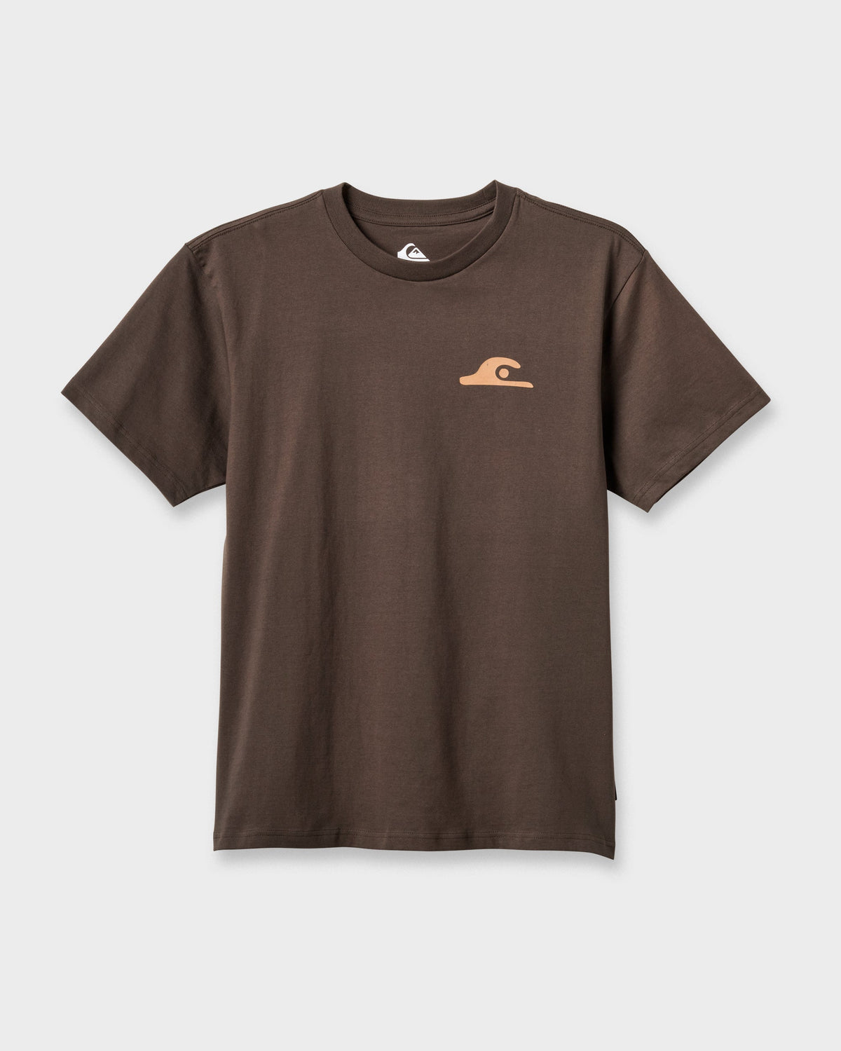 Quick Silver Primitive Scripture Classic T-shirt - Chocolate Brown