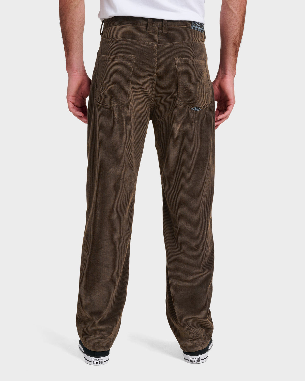 Quick Silver Landers Cord Pants - Chocolate Brown