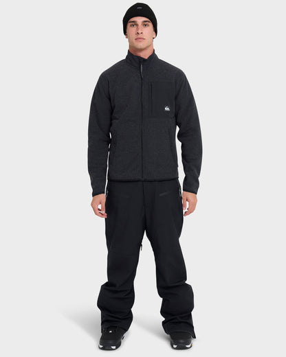Quick Silver Aker Full Zip Technical Fleece - Black