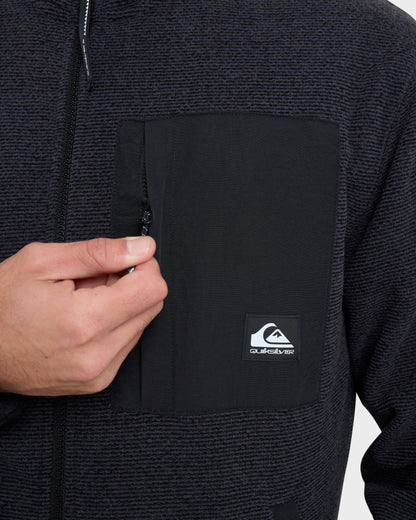 Quick Silver Aker Full Zip Technical Fleece - Black