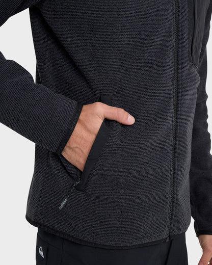 Quick Silver Aker Full Zip Technical Fleece - Black