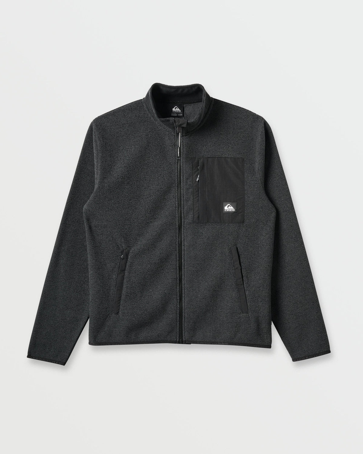 Quick Silver Aker Full Zip Technical Fleece - Black