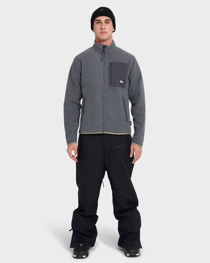 Quick Silver Aker Full Zip Technical Fleece - Quarry