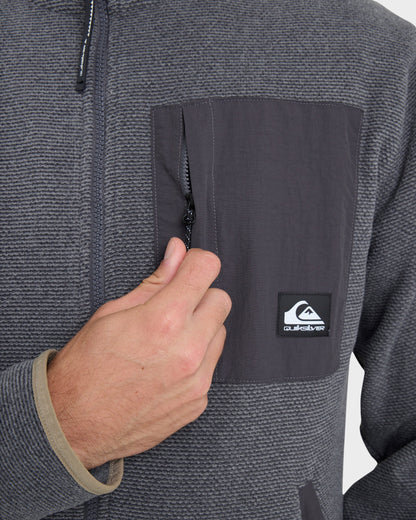 Quick Silver Aker Full Zip Technical Fleece - Quarry