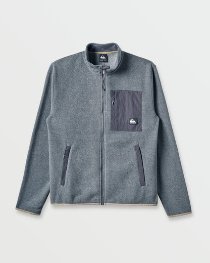Quick Silver Aker Full Zip Technical Fleece - Quarry