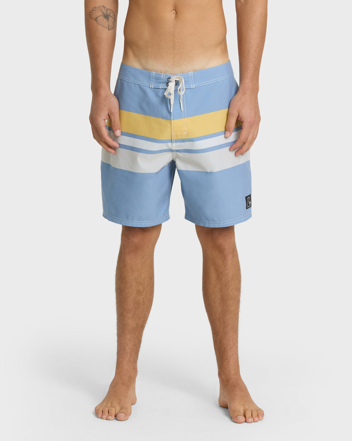 Quick Silver Original Straight Leg 18" Boardshorts - Ashley Blue