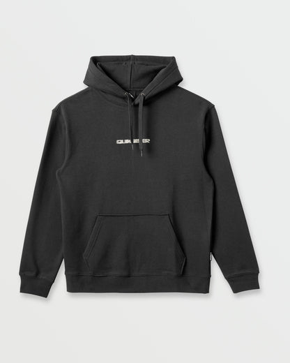 Quick Silver Graphic Hoodie - Black Onyx