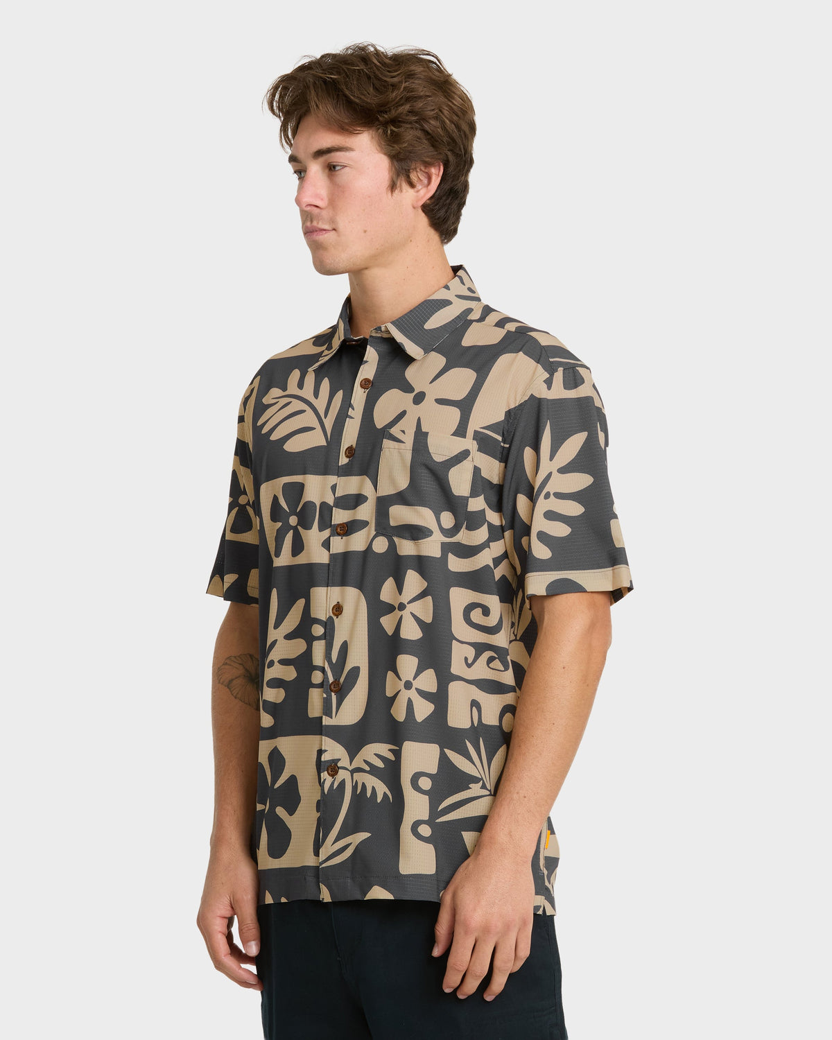 Quick Silver Waterman Dunes Shirt - Phantom