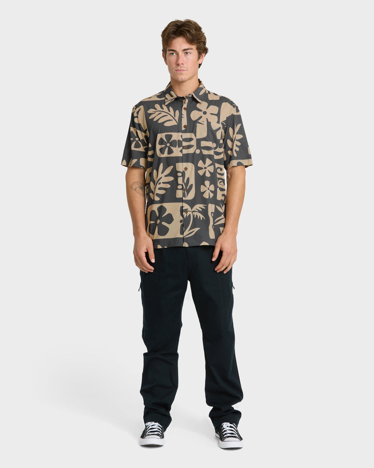 Quick Silver Waterman Dunes Shirt - Phantom