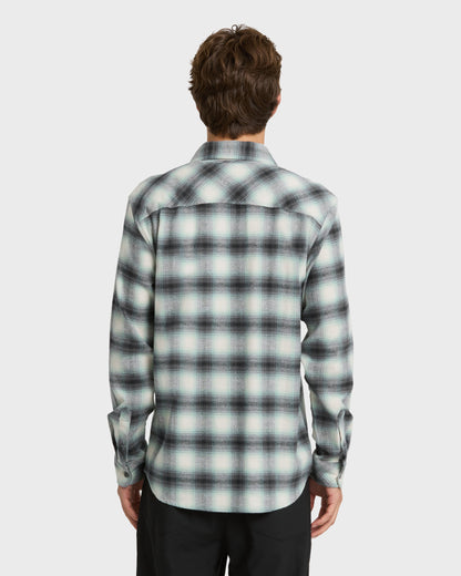 Quick Silver Terrace Stretch Flannel Shirt - Moonstruck