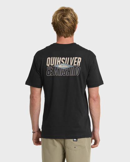 Quick Silver Ride Side Up Classic T-shirt - Black