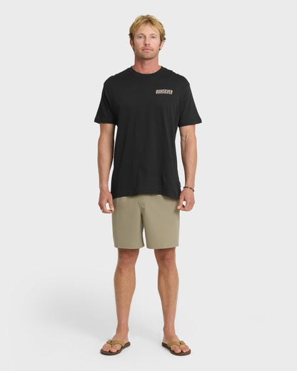 Quick Silver Ride Side Up Classic T-shirt - Black