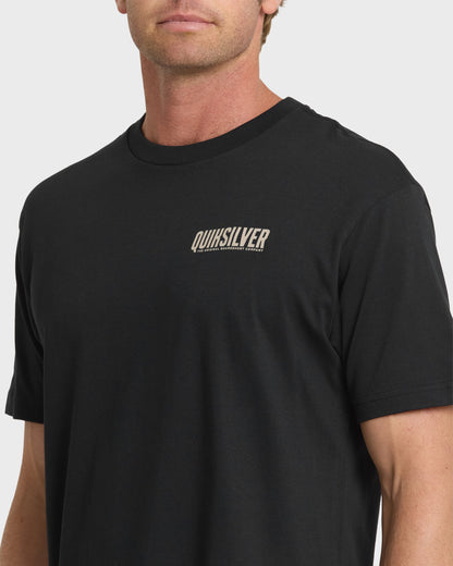 Quick Silver Ride Side Up Classic T-shirt - Black