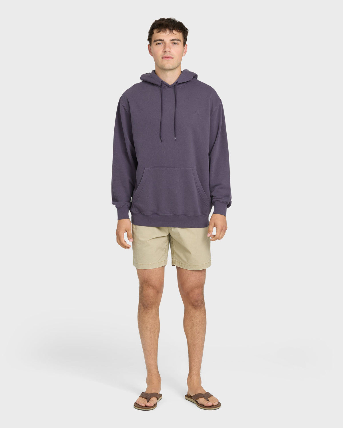 Quick Silver Saltwater Hoodie - Graystone