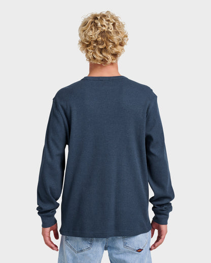 Quick Silver Nelson Long Sleeve Thermal Top - Sargasso Sea