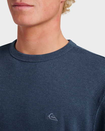 Quick Silver Nelson Long Sleeve Thermal Top - Sargasso Sea
