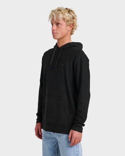 Quick Silver Alamitos Long Sleeve Hooded Top - Black