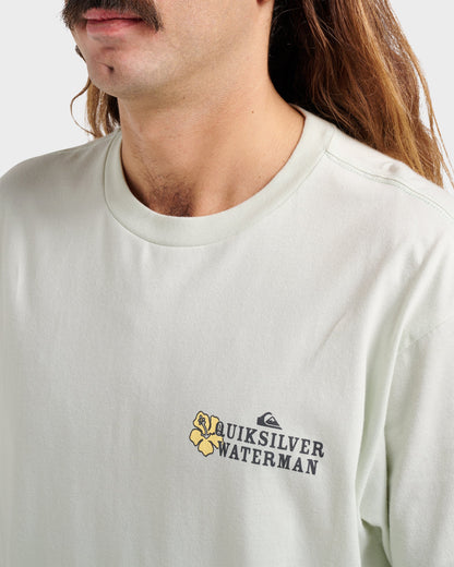Quick Silver Waterman Aloha Sunset Classic T-shirt - Smoke