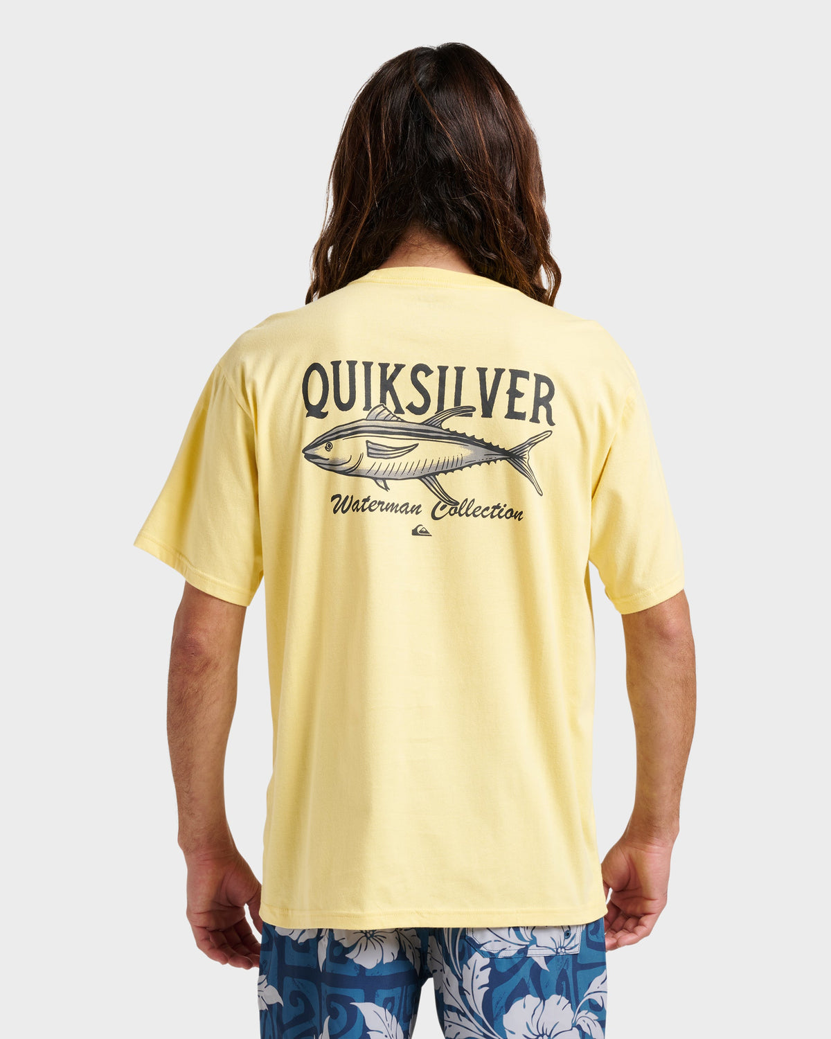 Quick Silver Waterman Deep Waters Classic T-shirt - Dusky Citron