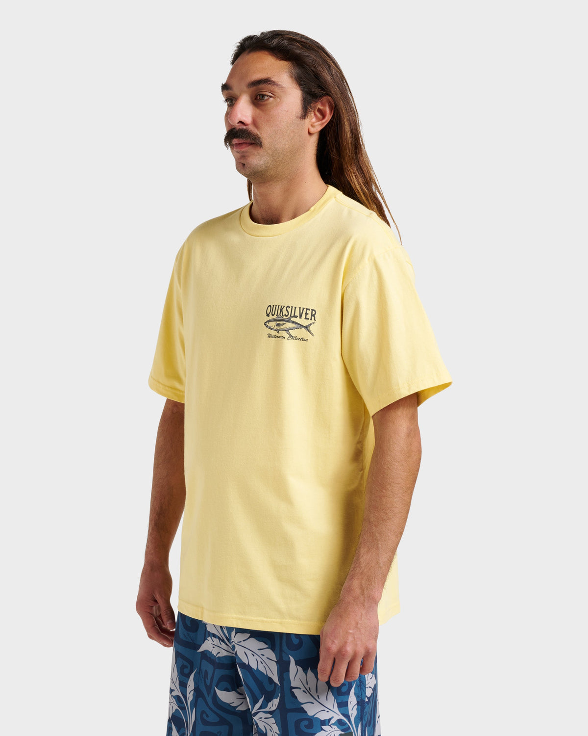 Quick Silver Waterman Deep Waters Classic T-shirt - Dusky Citron