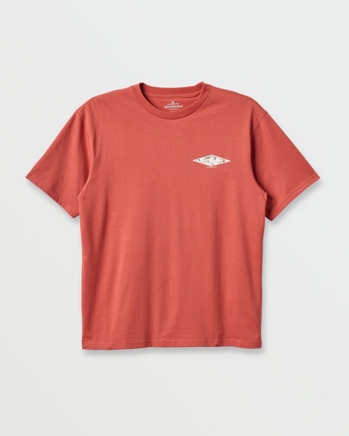 Quick Silver Waterman Diamond Classic T-shirt - Hot Sauce