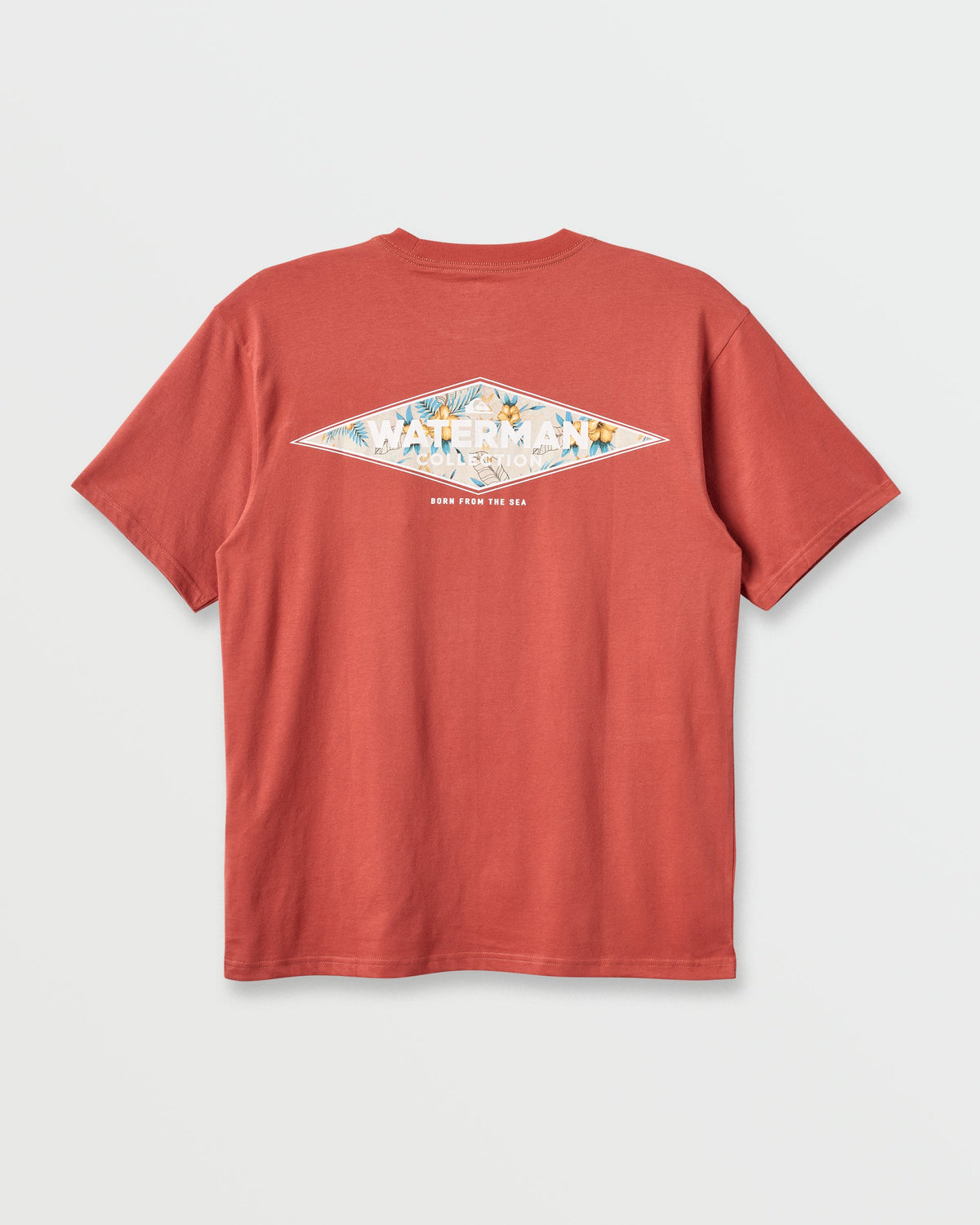 Quick Silver Waterman Diamond Classic T-shirt - Hot Sauce