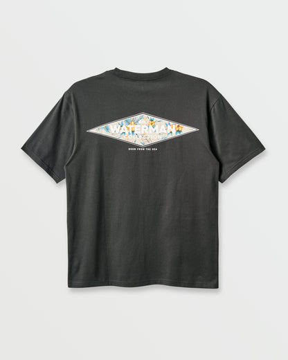 Quick Silver Waterman Diamond Classic T-shirt - Phantom