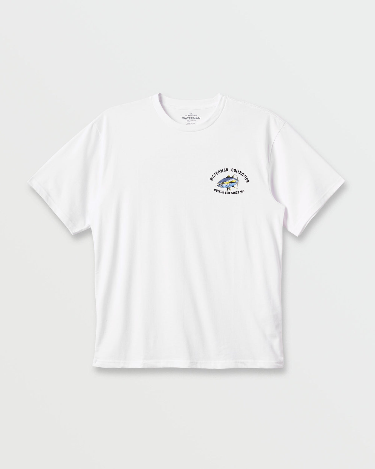 Quick Silver Waterman Double Ahi Classic T-shirt - White