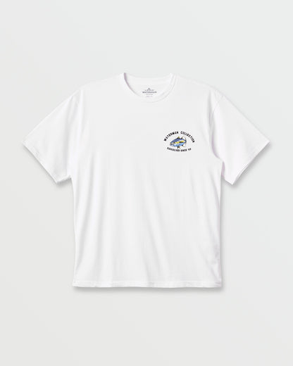 Quick Silver Waterman Double Ahi Classic T-shirt - White