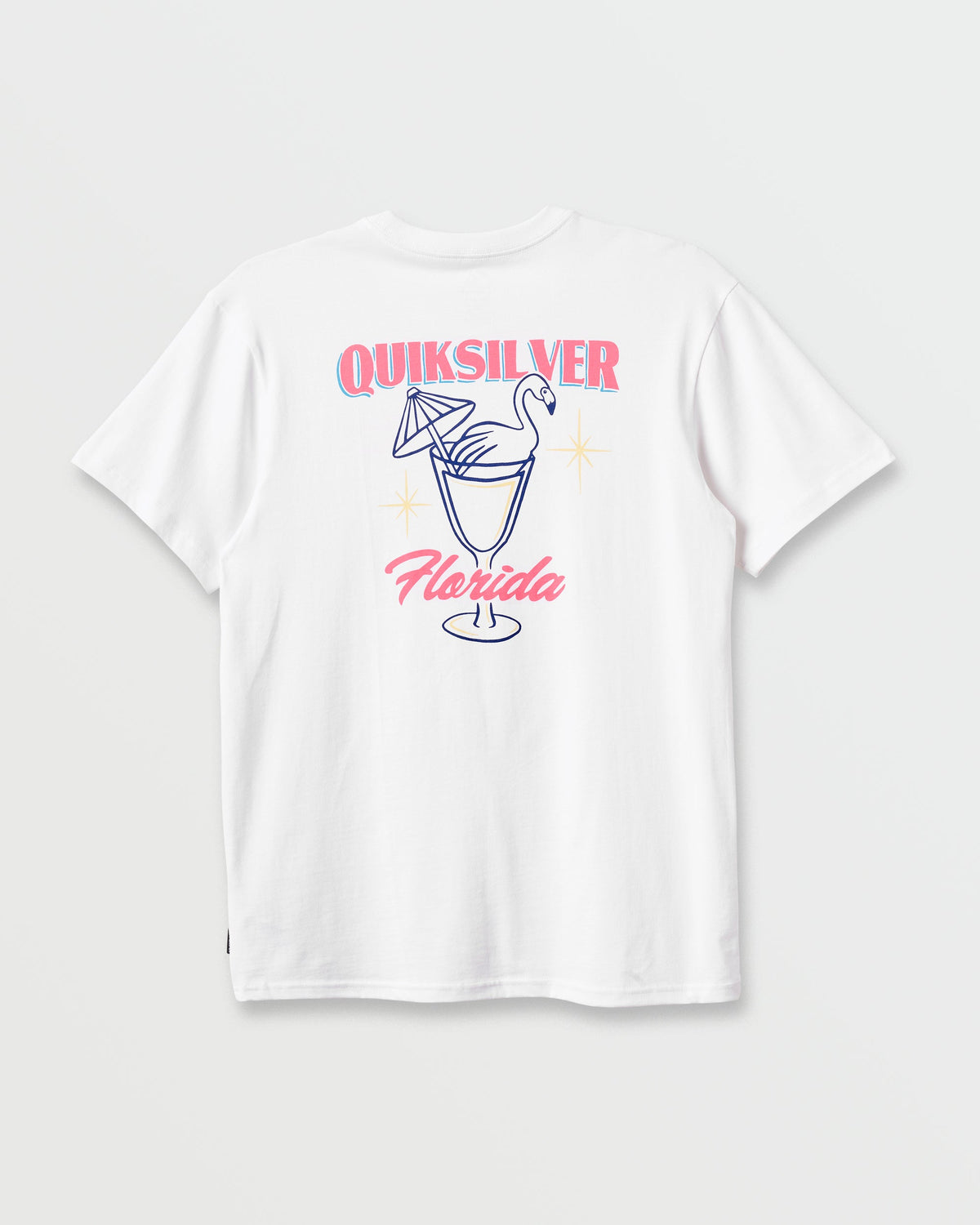 Quick Silver Fl Florida Time Classic T-shirt - White