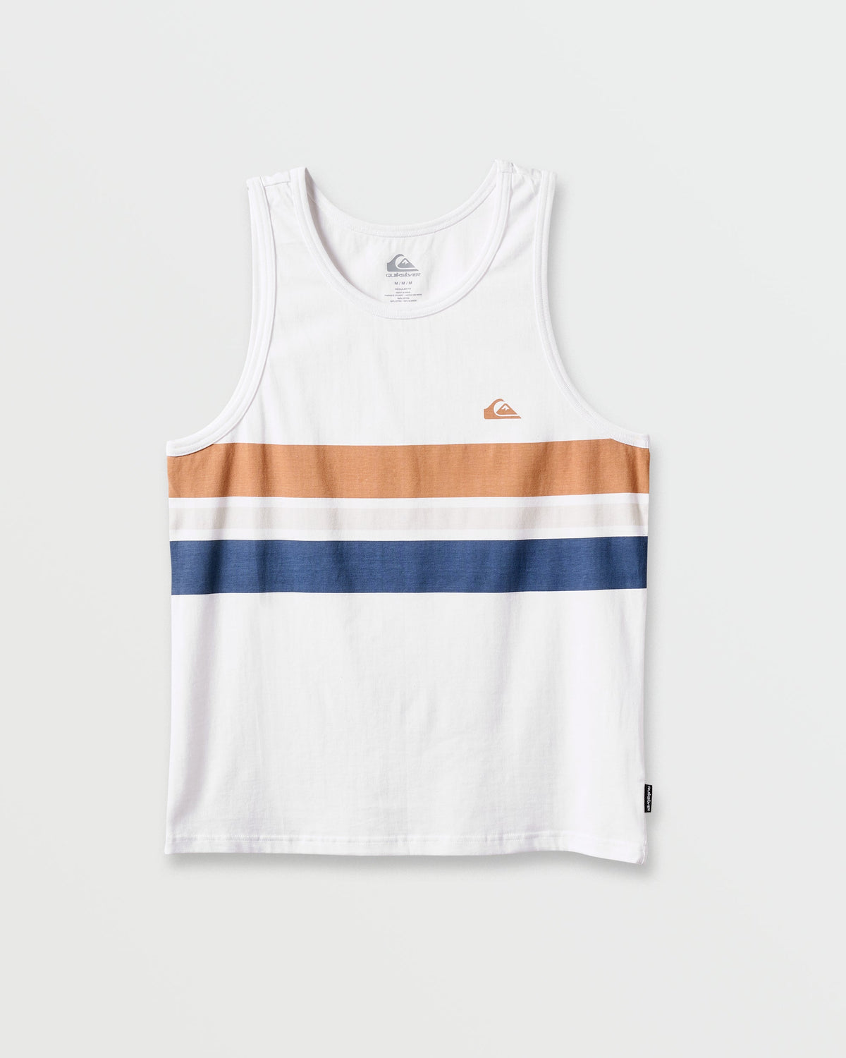 Quick Silver Og Stripe Tank - White
