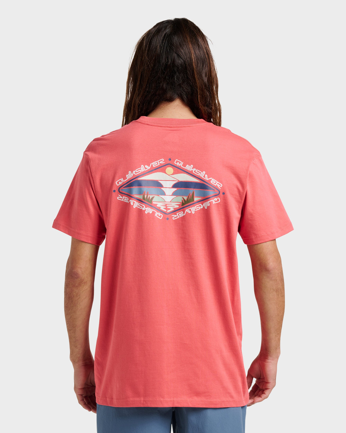Quick Silver Peak Day Classic T-shirt - Mineral Red