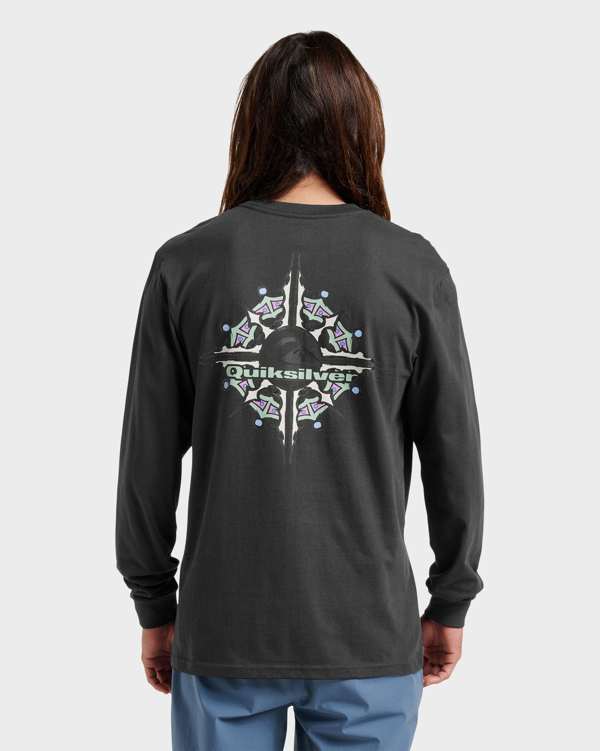 Quick Silver Qs Heat Long Sleeve T-shirt - Black