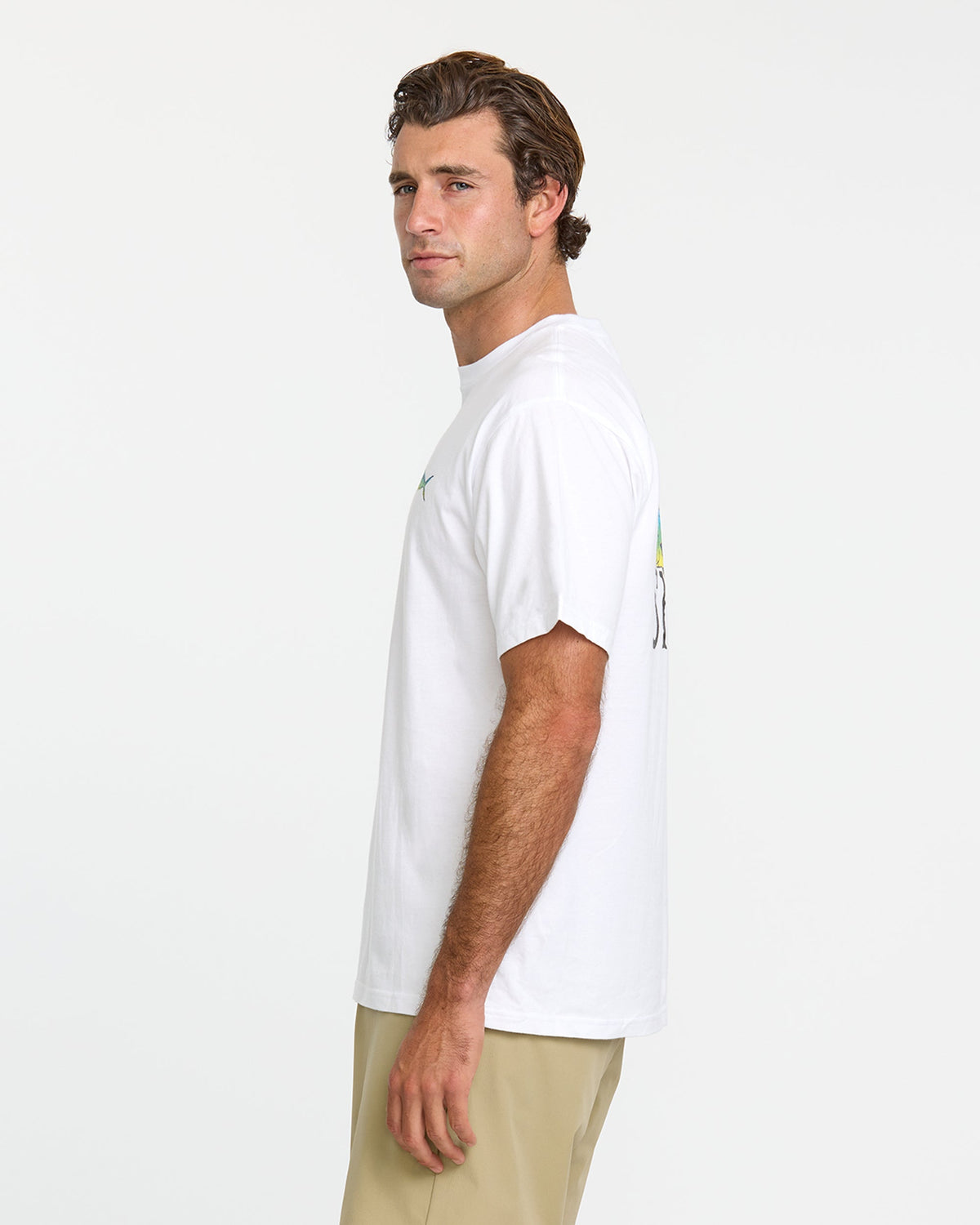 Quick Silver Waterman Quik Hook Classic T-shirt - White