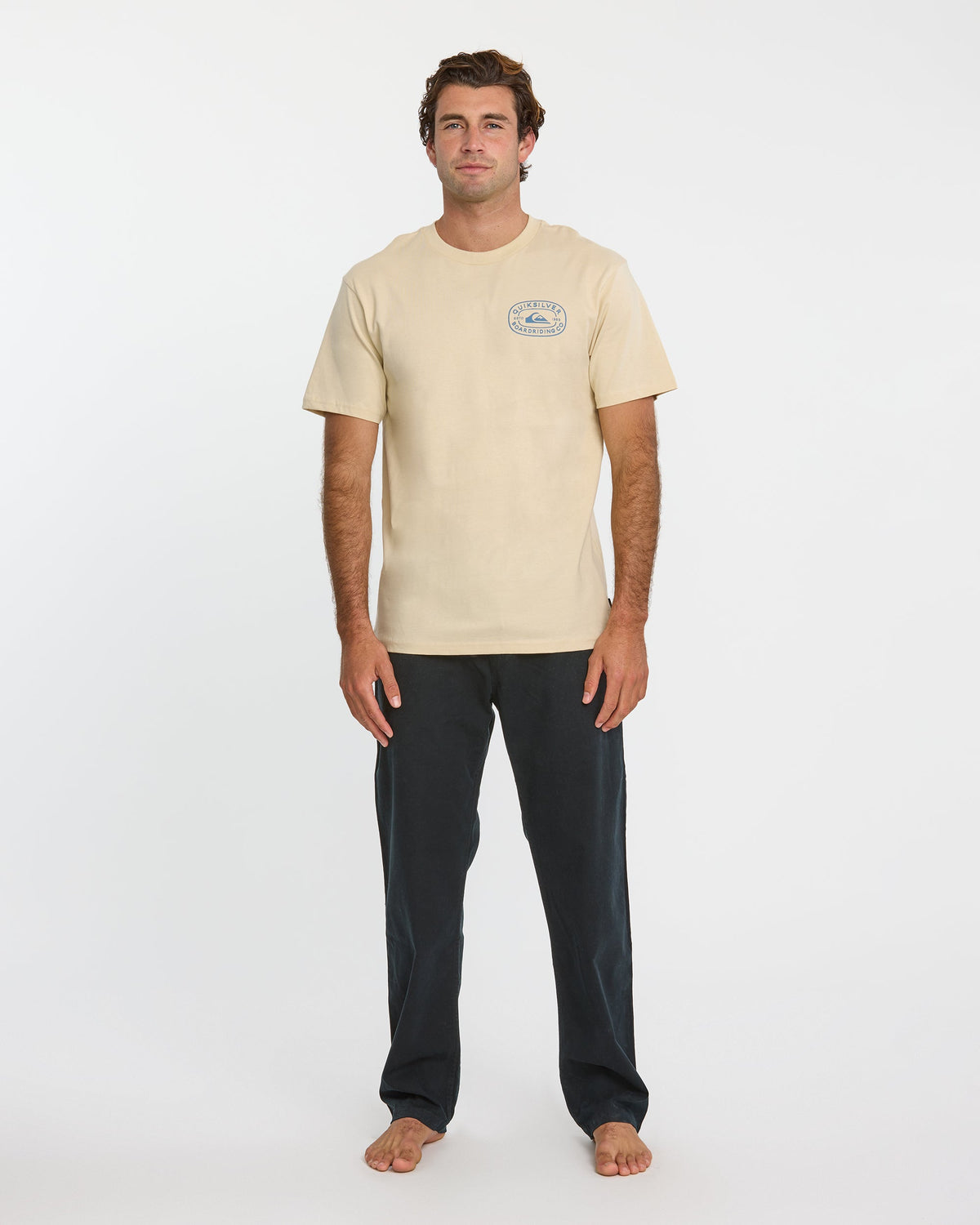 Quick Silver Western Lock T-Shirt - Fog